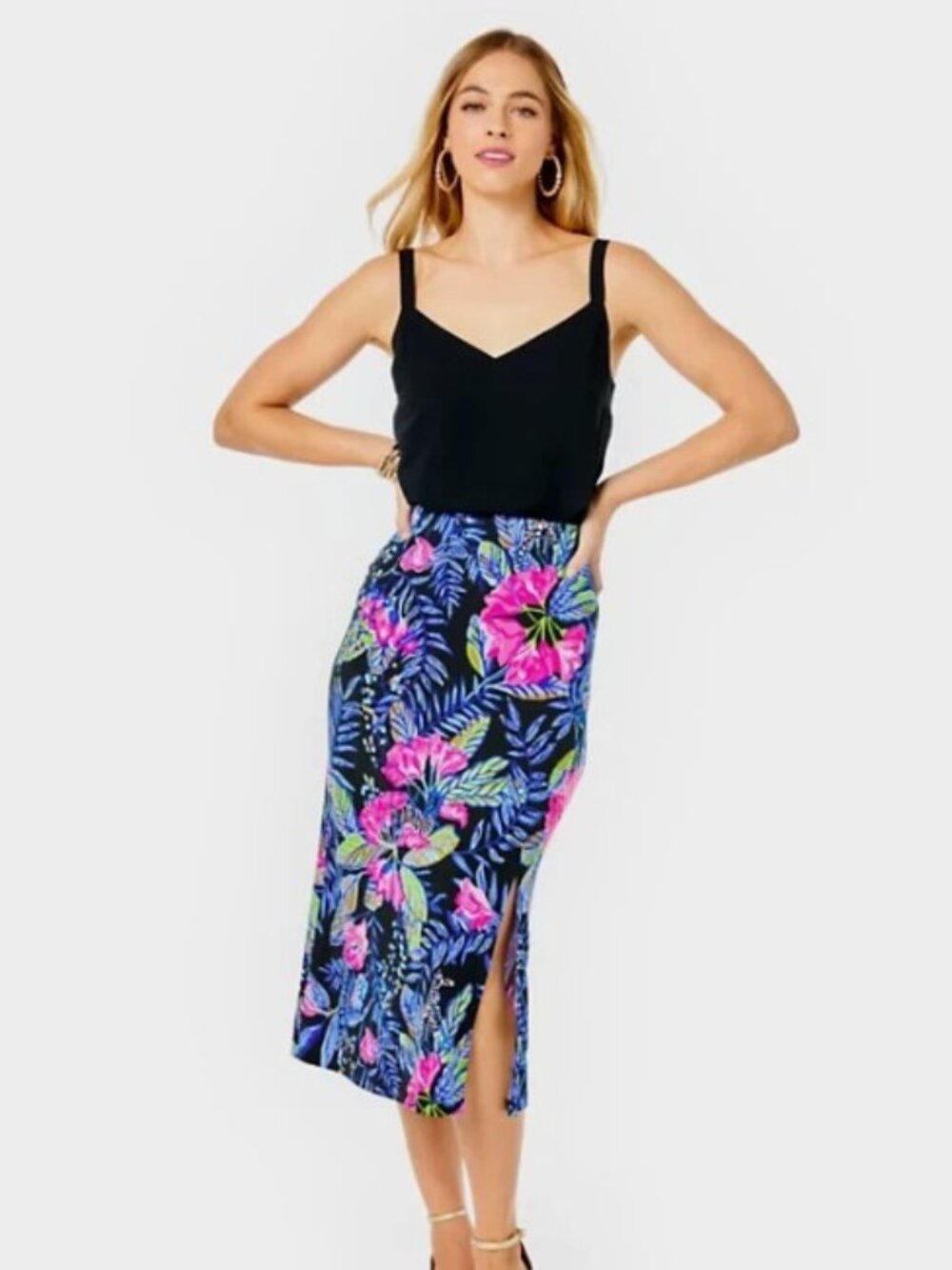 Lilly Pulitzer Onyx Earned Stripes Skirt - Picture 4 of 4